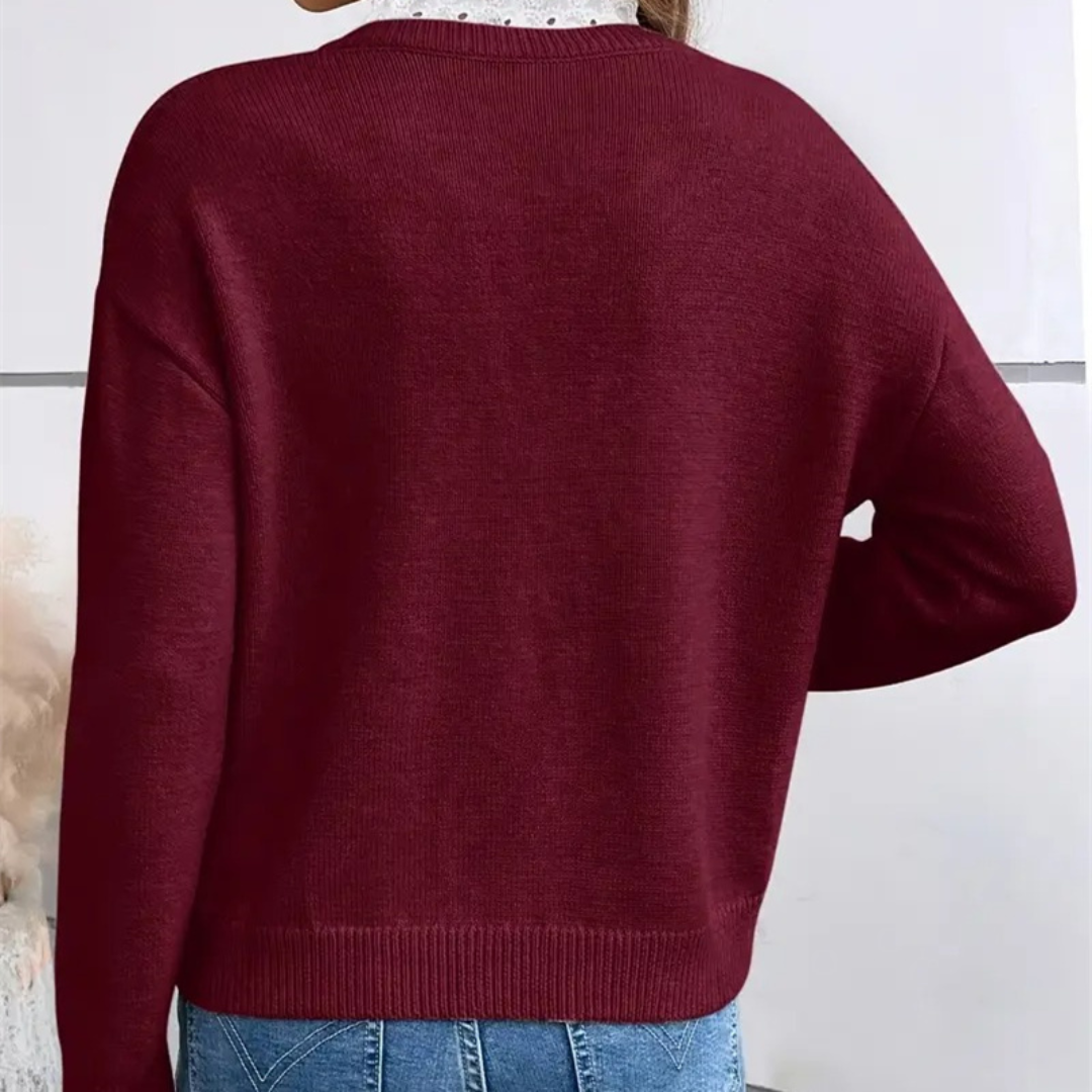 Léonie™ | Pull Élégance Désirée — Chic et Confort au Quotidien