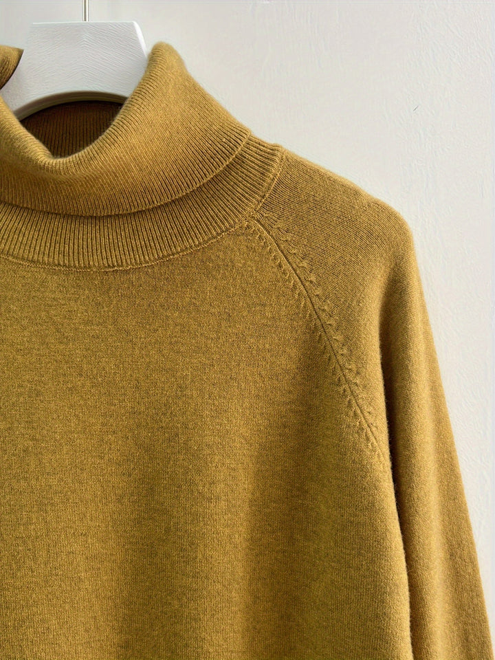 Aimée™ | Pull Col Roulé Intemporel